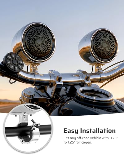 Ehaho 1200W 4-Pack Bluetooth Speaker System