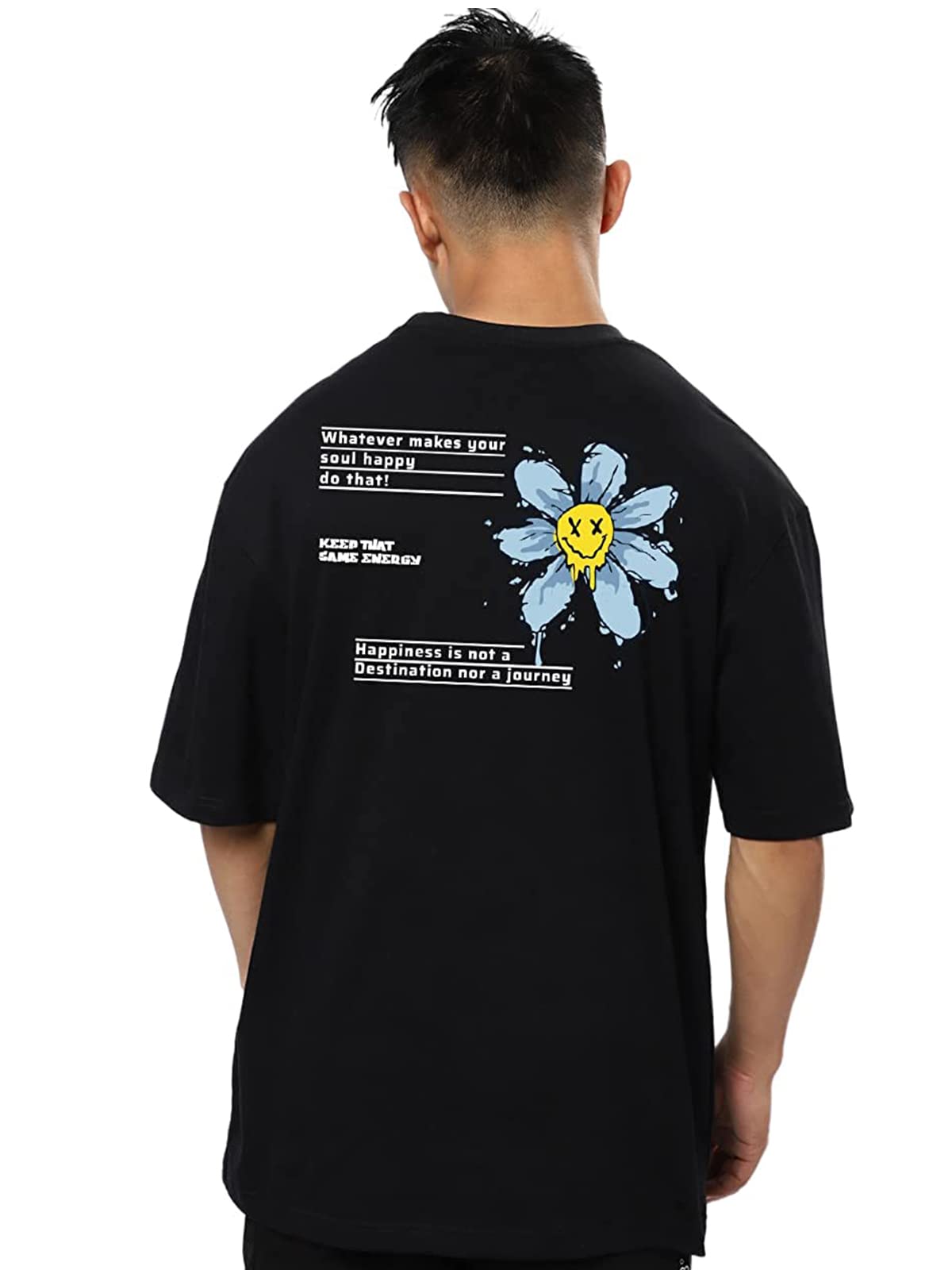 VeirdoMen's Cotton Oversized Fit T-Shirt