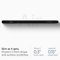 Vista 6 de Spigen Liquid Air - Funda diseñada para iPhone 11 (2019), color negro mate