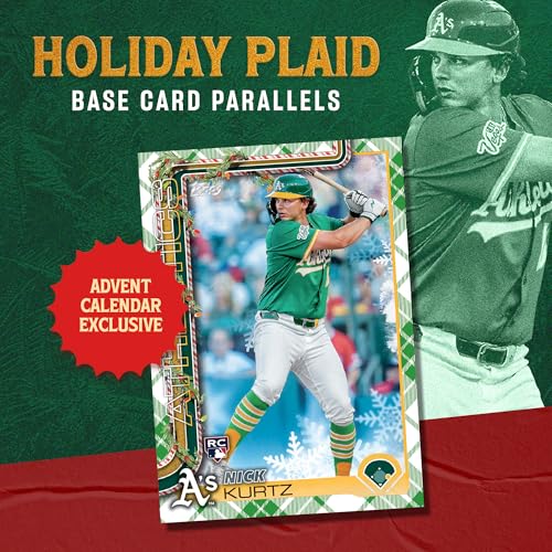 2025 Topps Holiday Baseball - Factory Sealed - Advent Calendar - Image 3