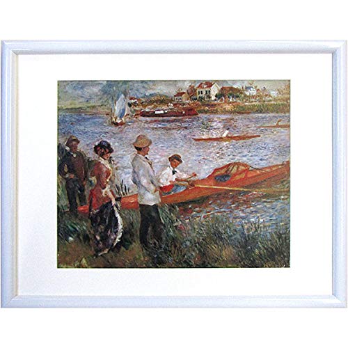 Amazon.co.jp: ルノワール『シャトゥの漕ぎ手たち』オフセット