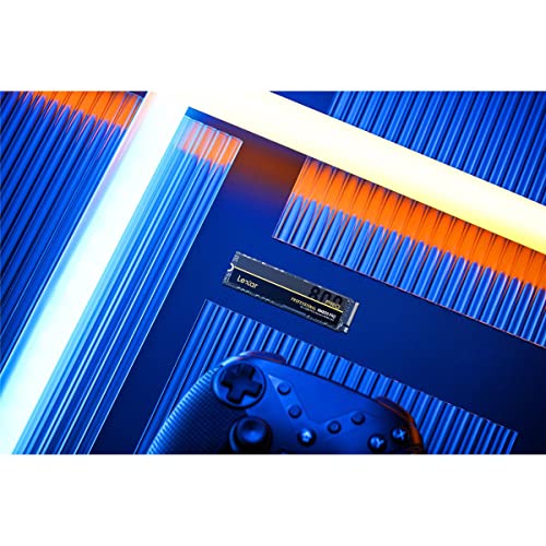 Image of Lexar Professional 512GB NM800 PRO M.2 2280 PCIe Gen4x4 NVMe SSD, Read Speeds Up to 7500MB /s, for Gamers and Creators (LNM800P512G-RNNNG)