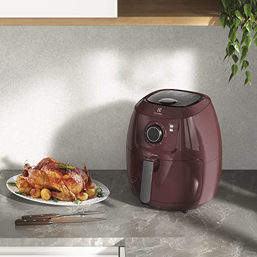 Fritadeira Elétrica sem oleo Electrolux Airfryer 5L 8 receitas pré-sugeridas desligamento automatico