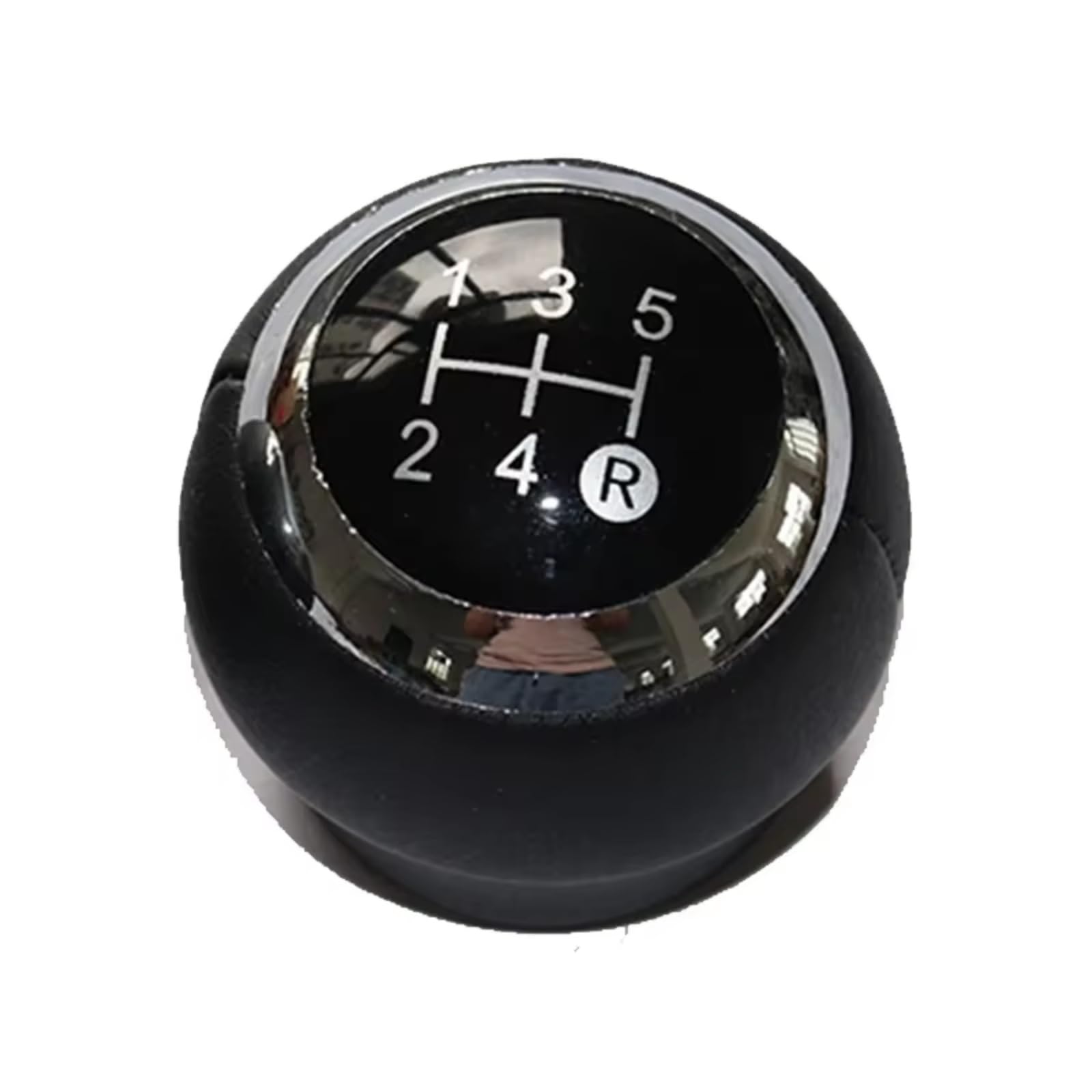 Dzwdy One Color Car Gear Stick Compatible With Hyundai Tuscani 01-2009 5 For Speed Manual Gear Shift Knob Lever Change Gearbox Stick Shifter Selector Handle Ball(5 Speed Black)