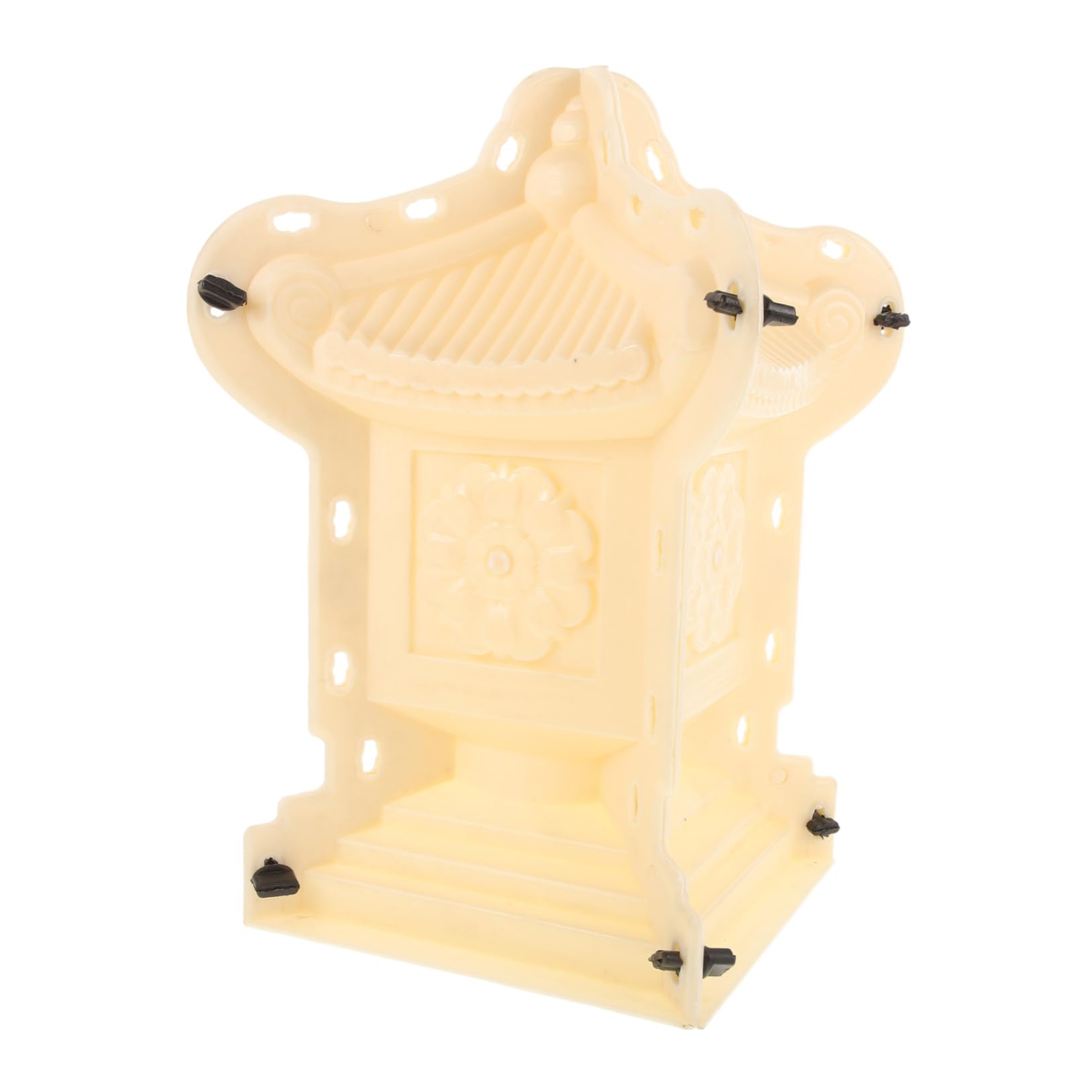 BESPORTBLE Moule de Colonne Romaine en Plastique pour Clôture de Jardin et Balustrade, Surface Lisse, Léger, pour Parcs et Communautés