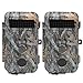 DIGITNOW Trail Camera 16MP HD Waterproof Game Camera, Wildlife Hunting Scouting Surveillance Camera with 40Pcs IR LED Infrared Night Vision Up to 65FT /20M (2Pack)