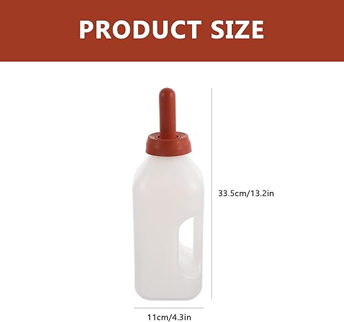 Miniatura 7 de Biberones de alimentación de cordero, botella de animales para mascotas, botella de leche de cabra, botella de leche de ternero, botella de bebida