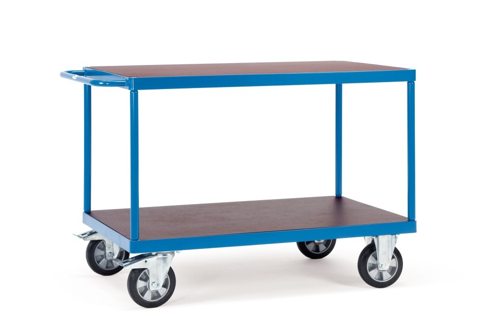 Fetra Transportwagen 1200kg Tragkraft - Schwerlast Bügelwagen Mit Rutschfester Plattform