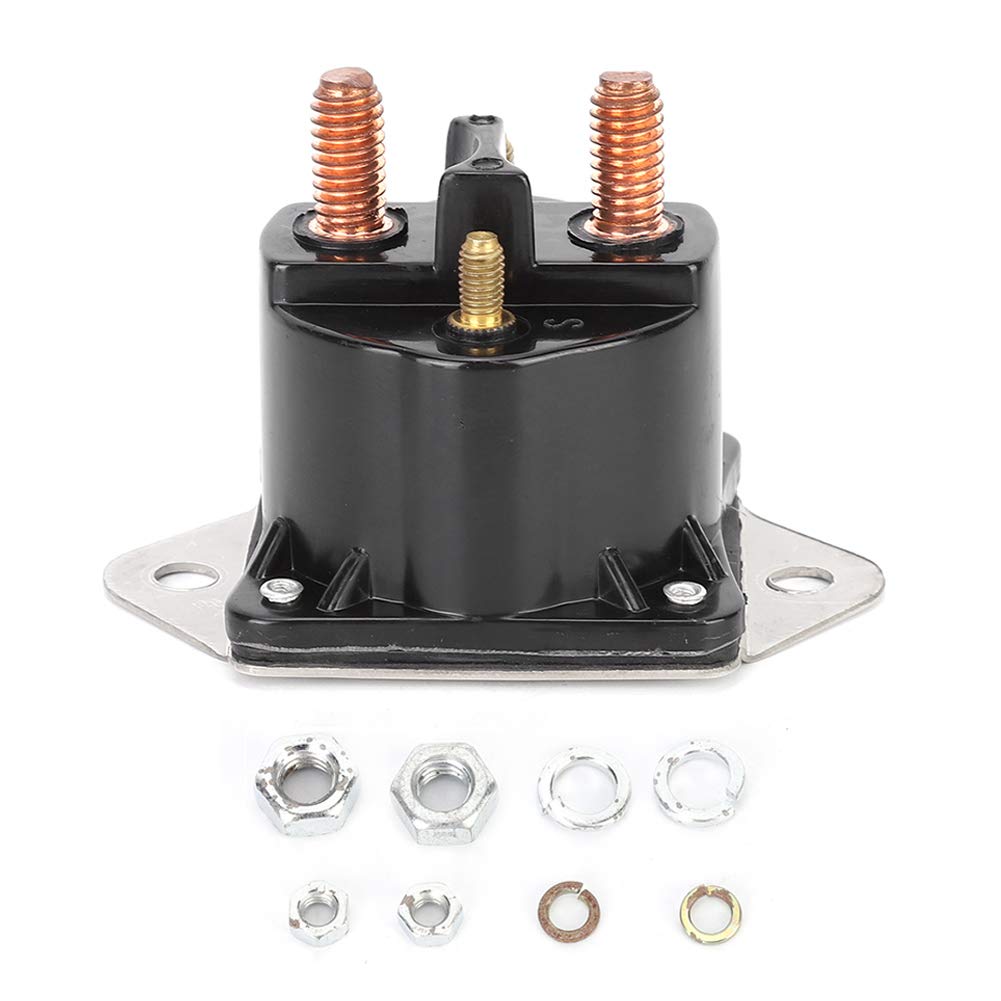 Relè Solenoide Verricello Sostituzione Relè Solenoide Controllo Verricello in Acciaio Inossidabile 4 Terminali 72631 Accessori 12V