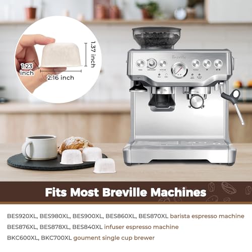 Image of Premium 12-pack Water Filters For Replacement Breville BWF100 with Ion Exchange Resin inside
