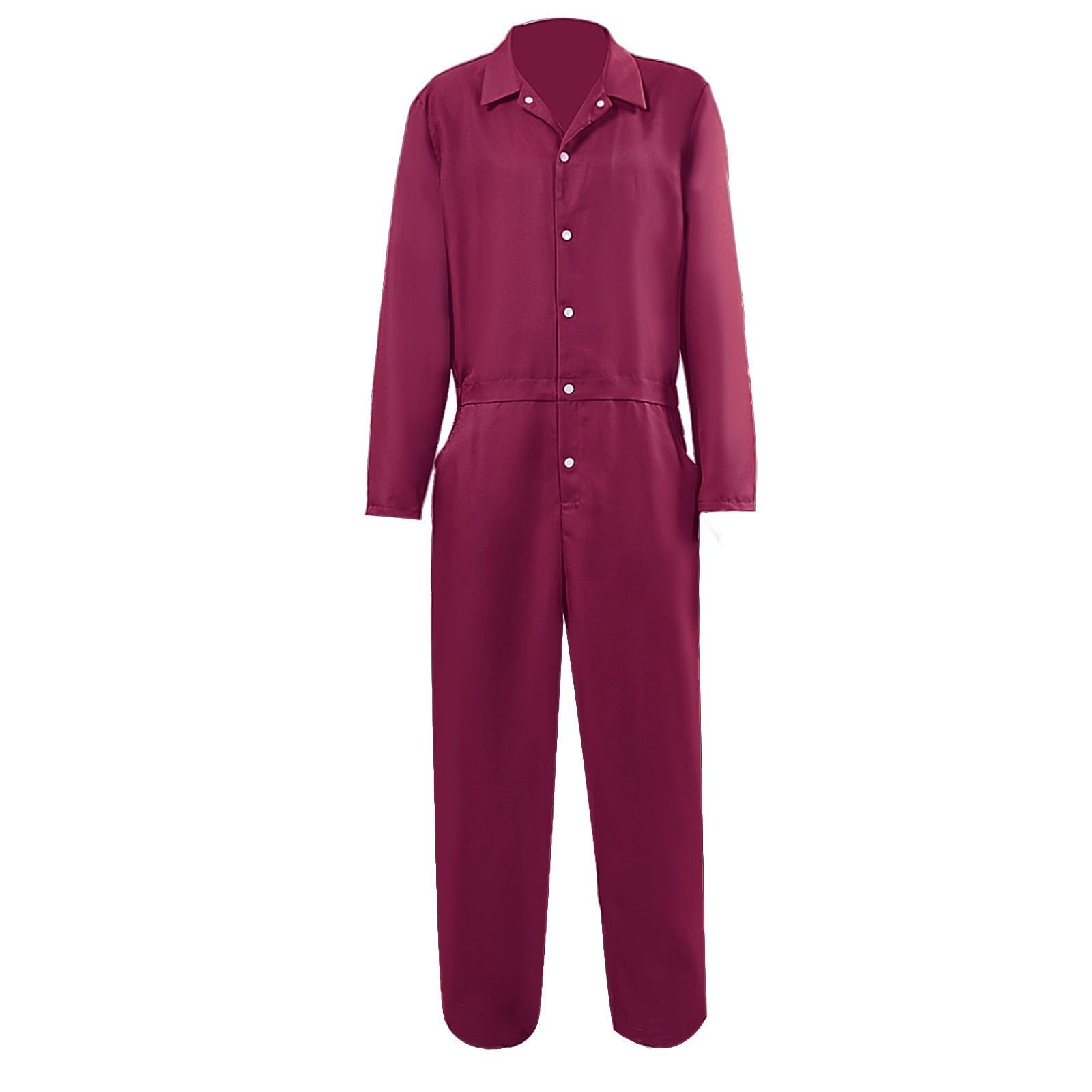 Adult Men's Orange Prison Jumpsuit
