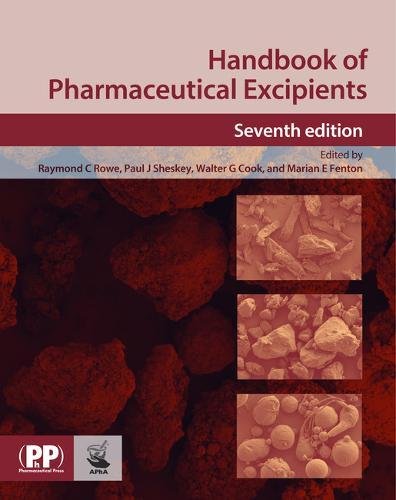 Handbook of Pharmaceutical Excipients Handbook of Pharmaceutical Excipients
