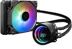 Water Cooler Mancer Mystic G1 | ARGB | 120mm | TDP 150W | 68 CFM | Preto | MCR-MTC120-BK01