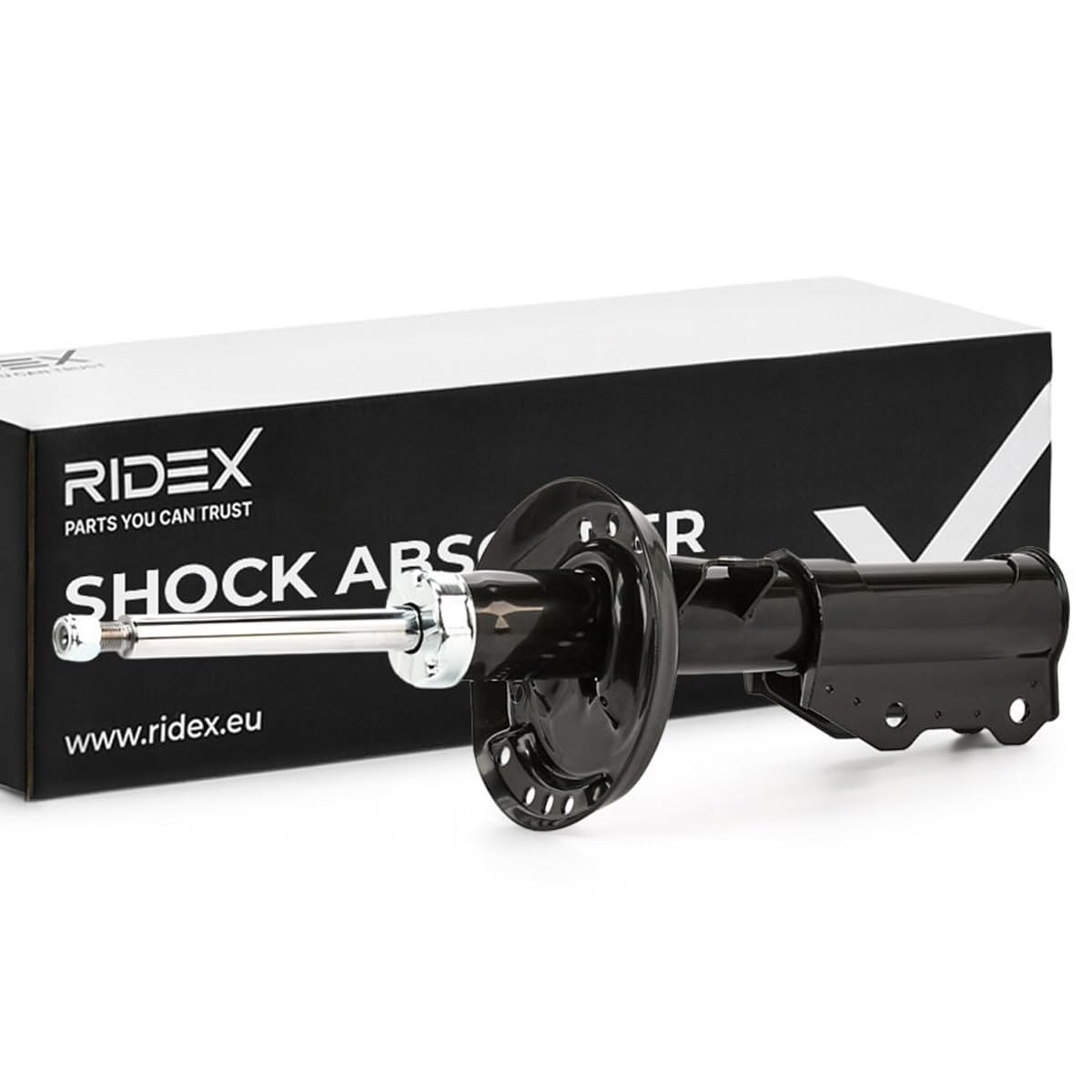 RIDEX Amortisseur Avant Gauche Pression de gaz Compatible avec OPEL Zafira C Tourer P12 Astra J 5 portes P10 Astra J Sports Tourer P10, CHEVROLET ORLANDO J309