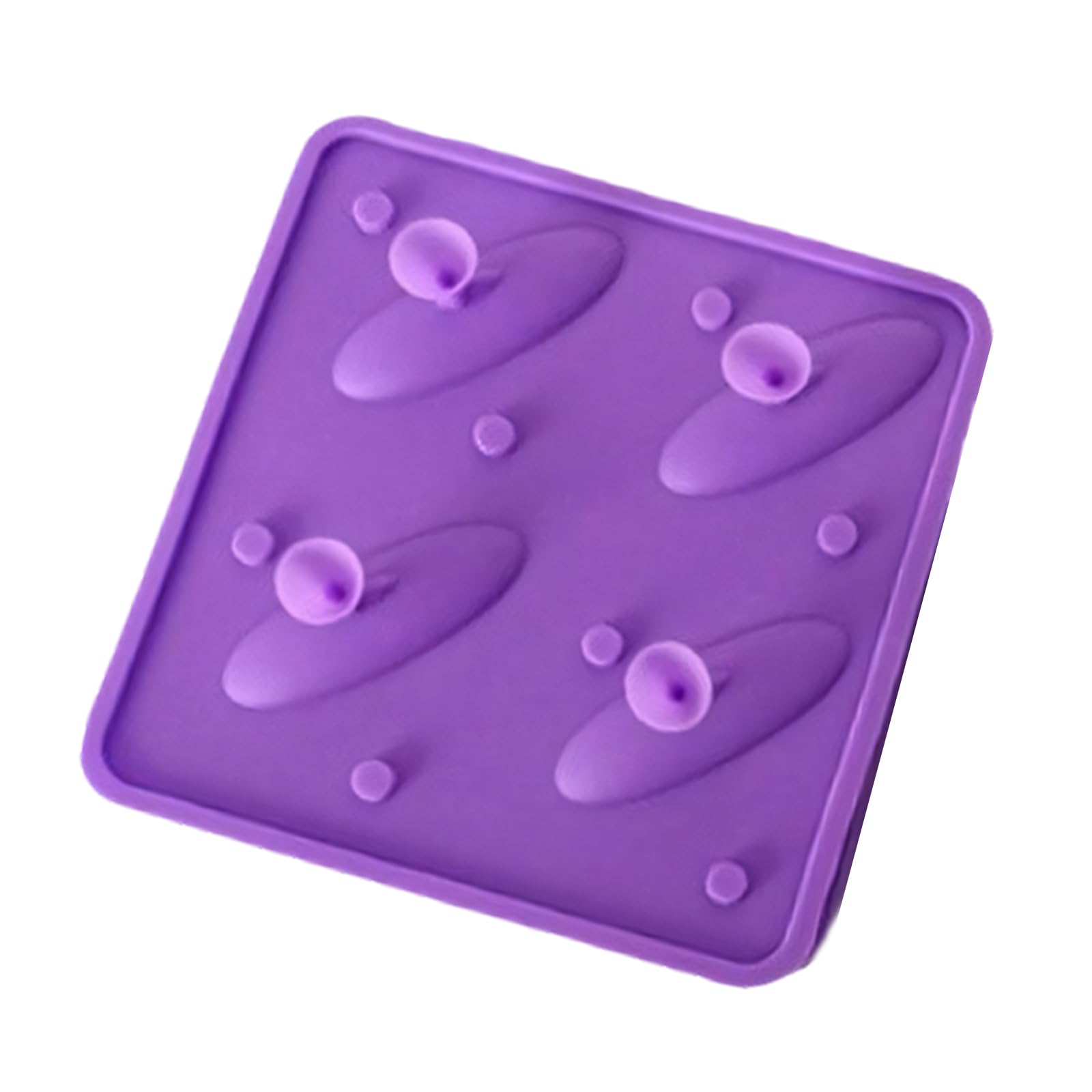 MALSSE Dishwasher Safe Animal Shape Silicone Ice Mold 4 Cavity Easy Release Chocolate Baking Essential Animal Ice Cubes Mold