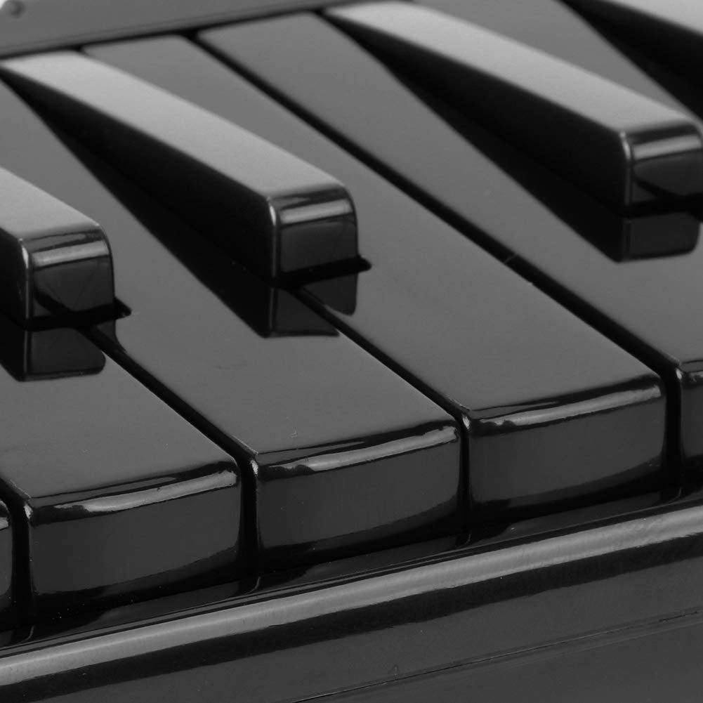 Melodica 37 Teclas, Instrumento Musical de Viento con Bolsa de Transporte Adecuada para la Pr¨¢ctica de Principiantes(Negro)