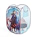 Frozen 2 Pop-Up Hamper for Kids,Laundry Hamper with Anna & Elsa Design, Durable Mesh Fabric & Carry Handles, 21”H x 13.5”W, Collapsible Storage for Bedroom or Playroom