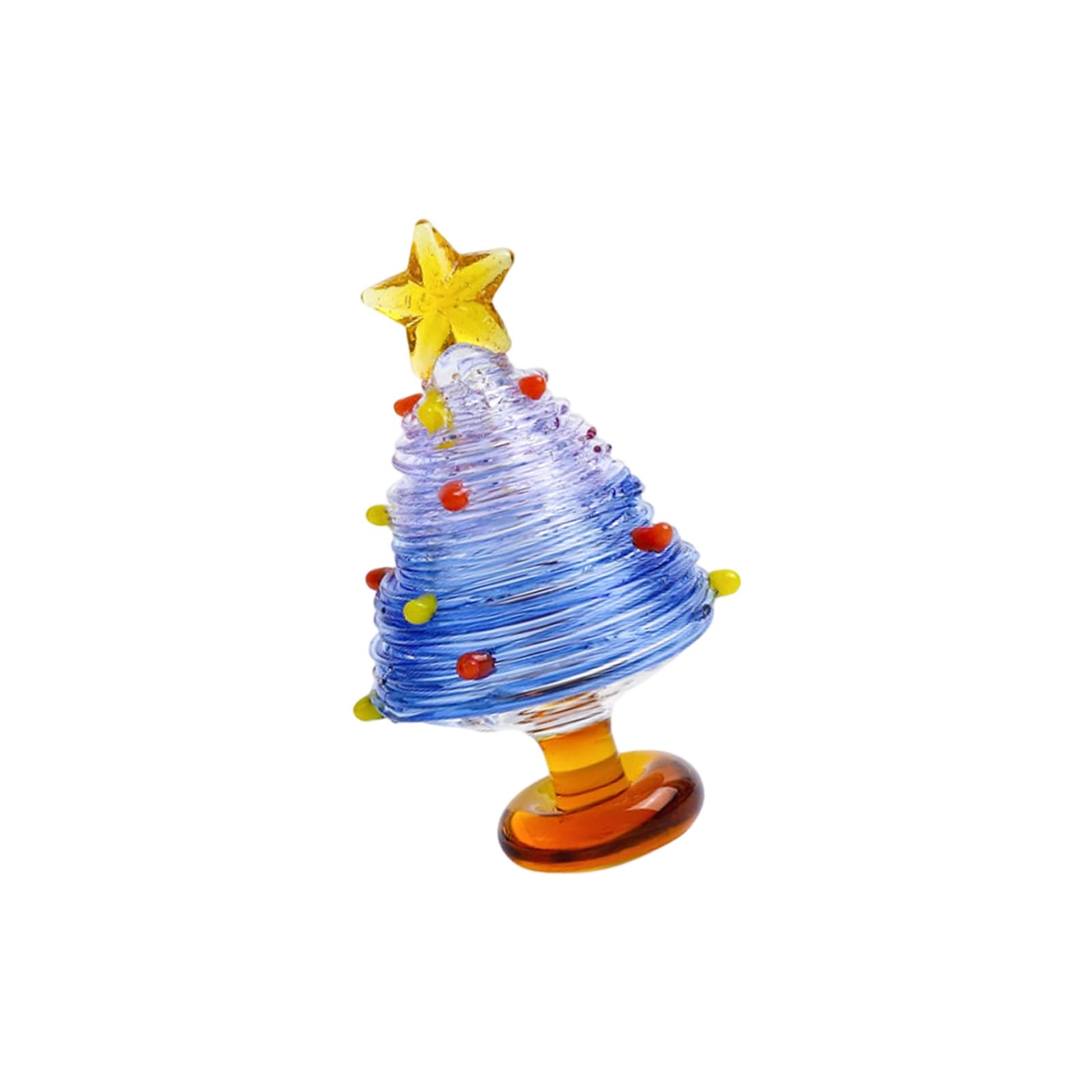 Vlhpnpe D Elicate Starries Christmas Trees Art Piece From Premium Glass For Gift Giving An Seasonal Isplays Star Christmas Trees Ecoration