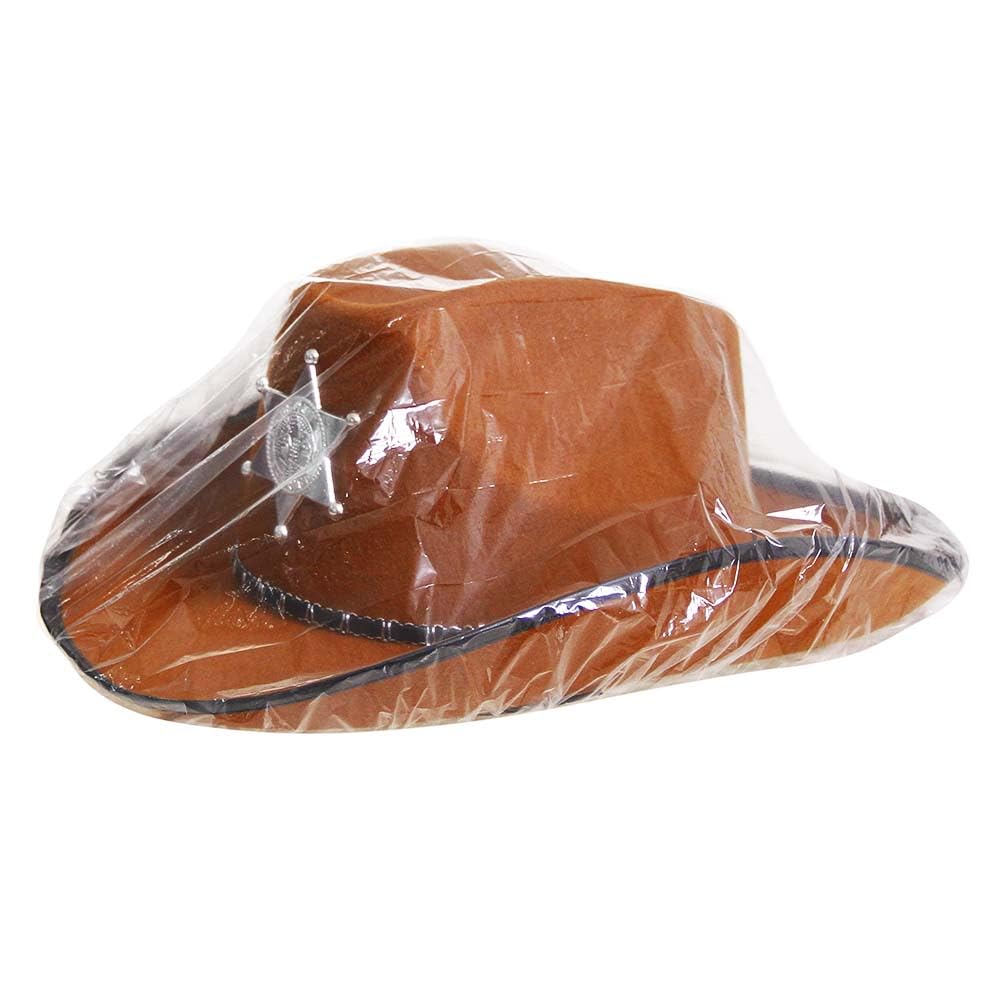 Lanxitown 10Pcs Cowboy Hat Cover and One Sponge Hat Brush Felt Hat Cleaner Hat Protector Dust Cover (US, Alpha, Medium, Black)