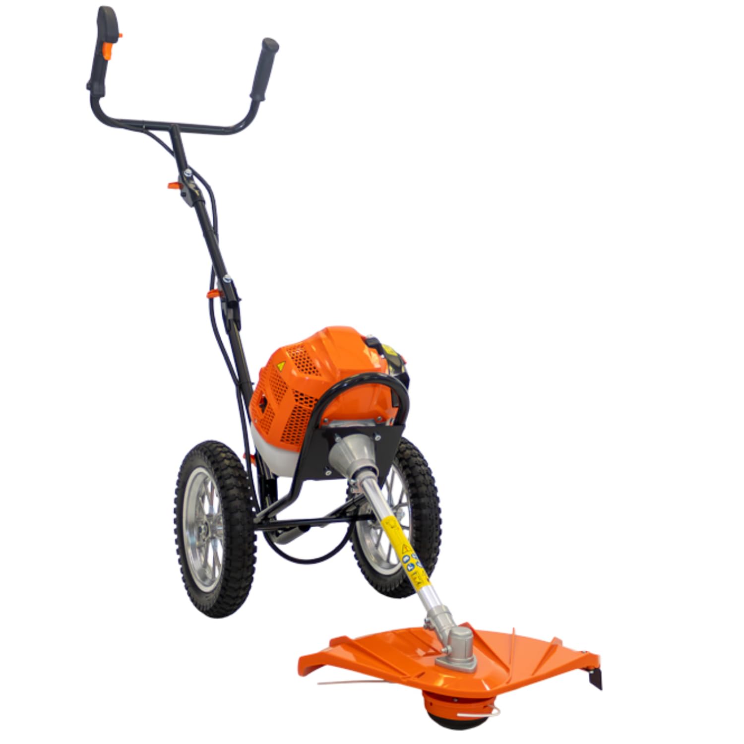 ANOVA - Desbrozadora con Ruedas | 1,9 HP - 1,4 KW | 1,2 L | 51,7 CC | Ø Barra 26 MM | Nivel Ruido (Lwa) 113 DB | para Limpieza de Maleza, Hierba Alta y Mantenimiento de Terrenos | Diseño Robusto