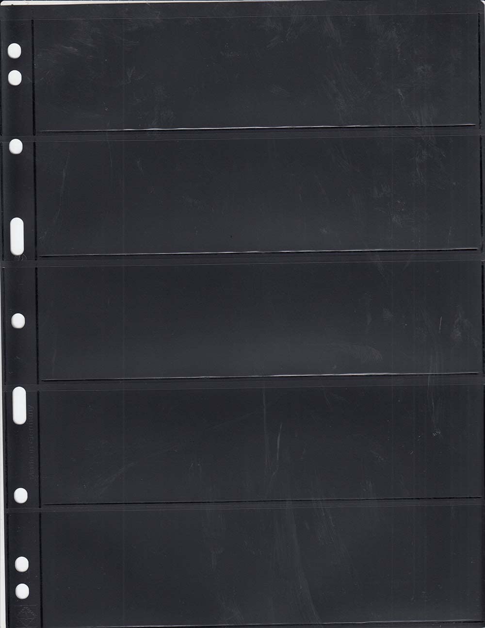 LightHouse Vario Stamp Pages Ten Pockets (48 x 195mm)