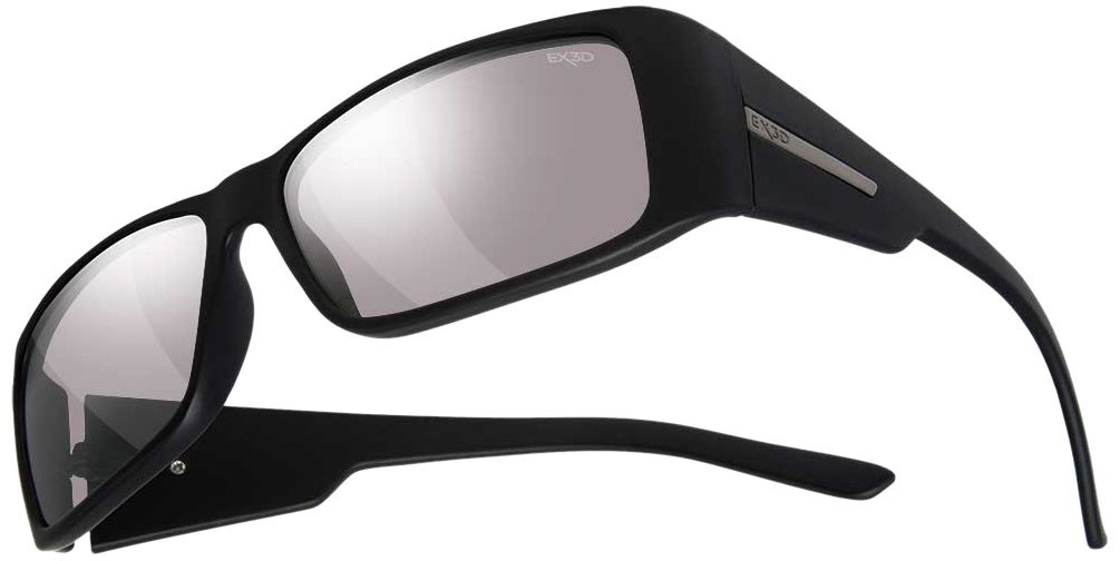 Allure Eyewear EX3D10030021-K EX3D Universal Premium Curved Passive 3D Glasses - Men's Sport Wrap