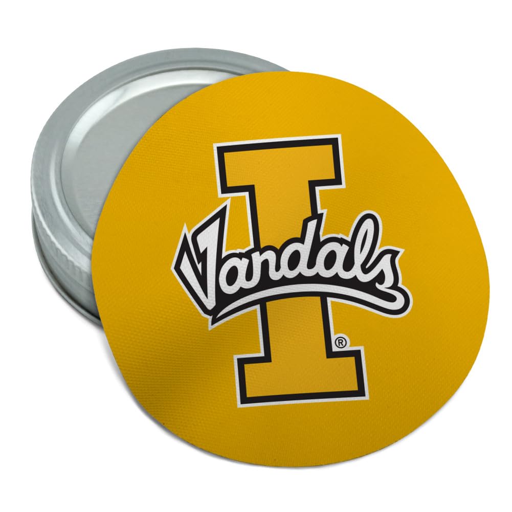 Graphics & More University of Idaho Primary Logo Round Rubber Non-Slip Jar Gripper Lid Opener