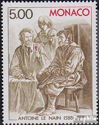 Monaco 1888 (complete.issue.) 1988 Antoine le Nain (Stamps for collectors) painting