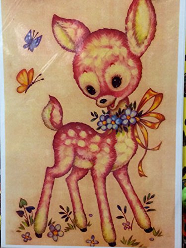 Amazon.co.jp: ポスター☆ レトロなバンビちゃん : ホーム＆キッチン