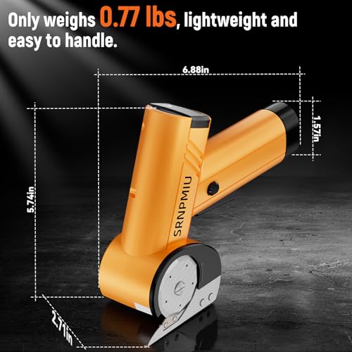 Electric Cardboard Box Cutter, Rechargeable Cordless Electric Scissors - image 4