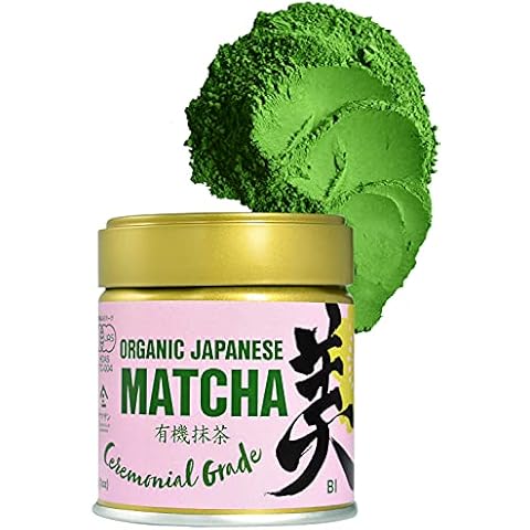 Japanese Ceremonial Grade Matcha, Matcha Green Tea Powder, 100％ Authentic Japanese Origin, From Uji Kyoto, Japan (30g)【YAMASAN】 Cover