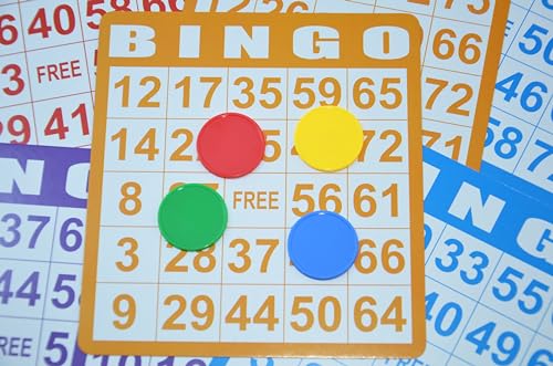 image for Smartdealspro Set of 100 1 Inch Opaque Plastic Learning Counters Mini 