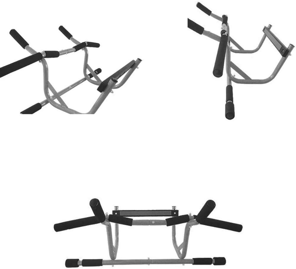 Iron Gym - Barra de dominadas, adecuada para adultos en interiores, ejercicio de músculos del pecho, ejercicios de estiramiento