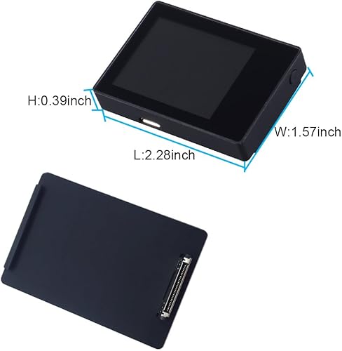 Miniatura 3 de Suptig Pantalla LCD de 2.0 pulgadas LCD BacPac pantalla no táctil para Gopro Hero 4 Hero 3+ Hero 3 Hero 2 con cubierta trasera impermeable