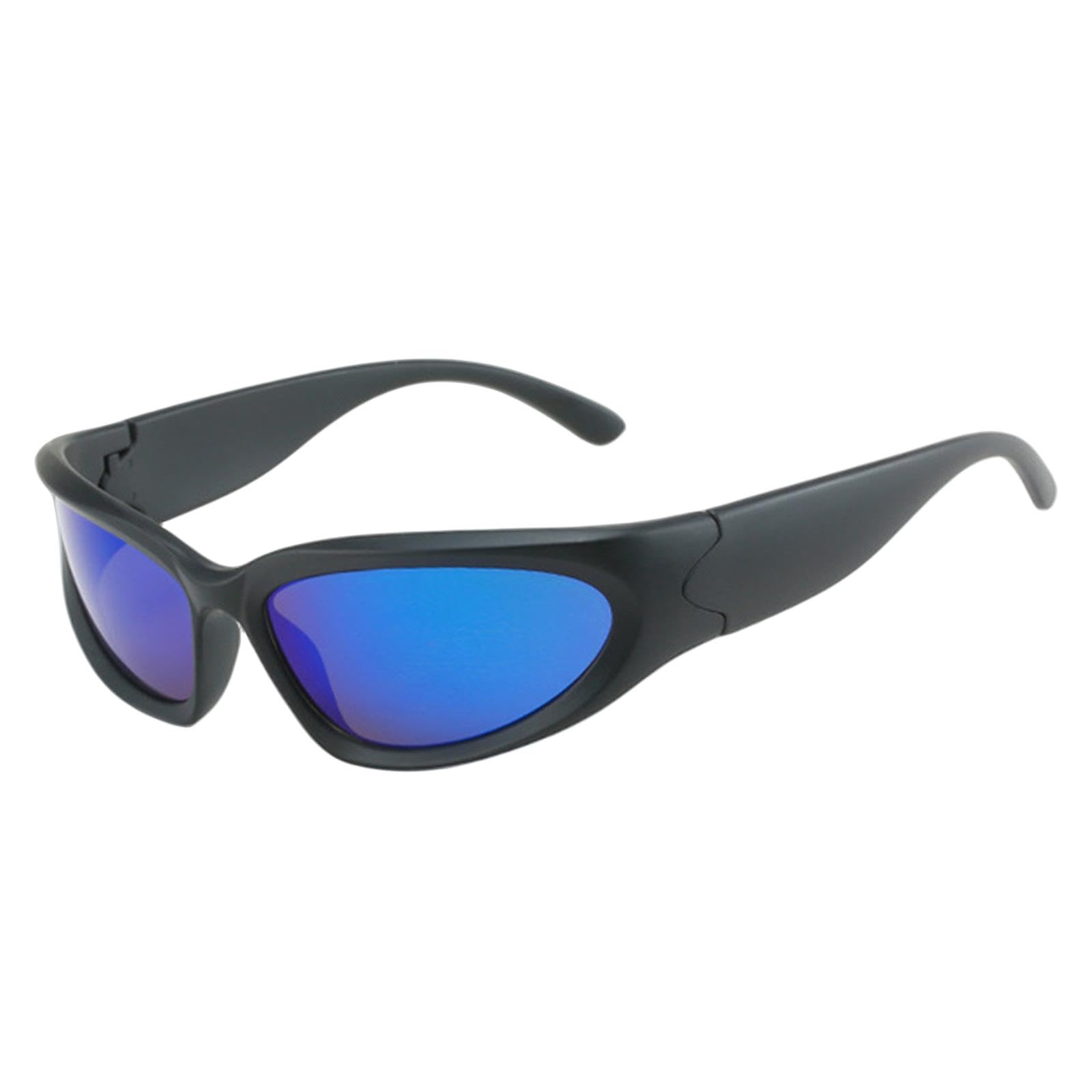 NOGRAX Okulary przeciwsłoneczne męskie damskie retro lustrzane okulary przeciwsłoneczne damskie sporty na świeżym powietrzu czarne odcienie vintage okulary do jazdy samochodem