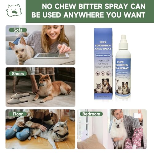 image for Virmate Pet Deterrent Spray – No Chew, No Marking, No Lick Training 