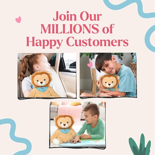 Image of Lilly's Love Weighted Stuffed Animals for Adults & Kids - 5lb Calming Lion Plush for Anxiety, ADHD & Sensory | Machine Washable Weighted Stuffed Animal w /Removable Insert | Leo The Lion