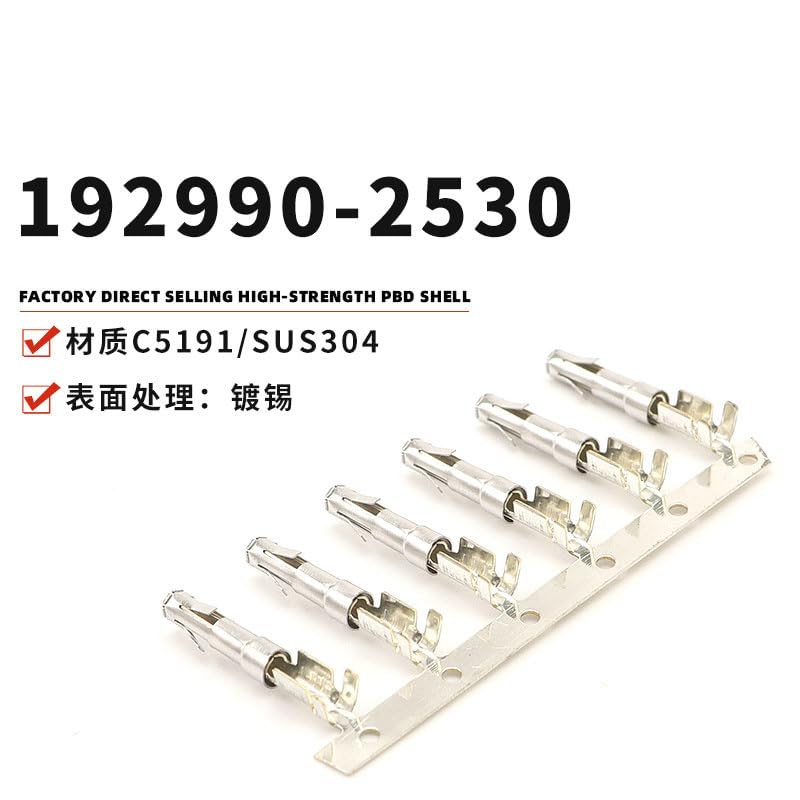 Wiring Connecting Terminals - 100PCS ITT 192990-2530 1.5mm 16-20AWG TIN Crimp 132000-002 - (Style: A, Color: 132000-002)