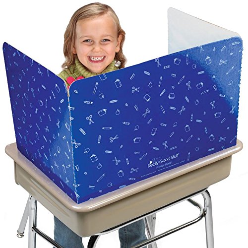 Buy Really Good Stuff Large Privacy Shields for Student Desks Set of