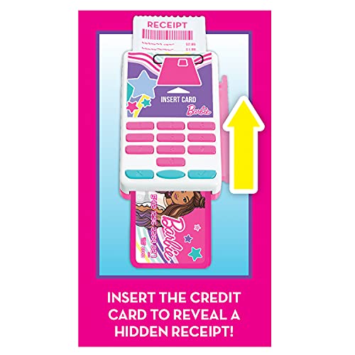 Barbie Trendy Cash Register With Sounds, Pretend Money, And Credit Card Reader, 9 Piece Playset, By Just Play #TOP4