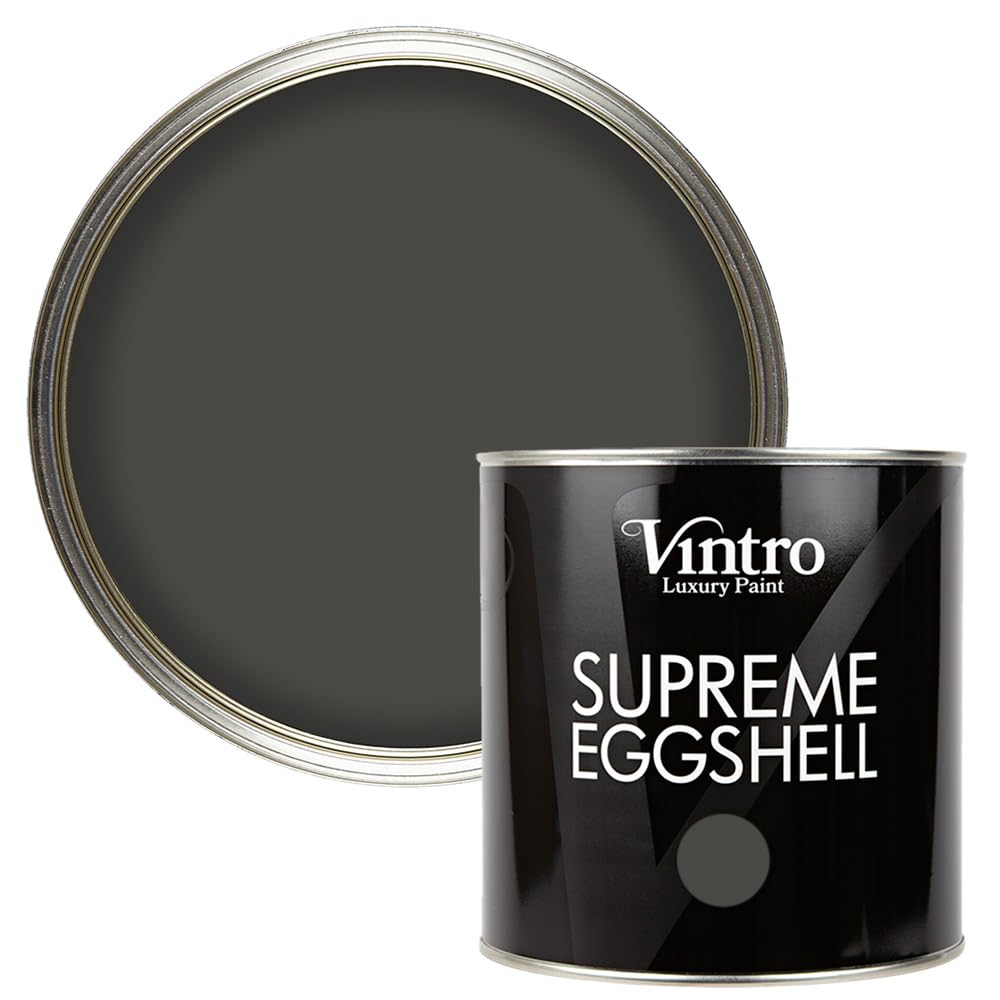 Vintro Paint Midnight Eggshell Multi Surface Paint 2.5L