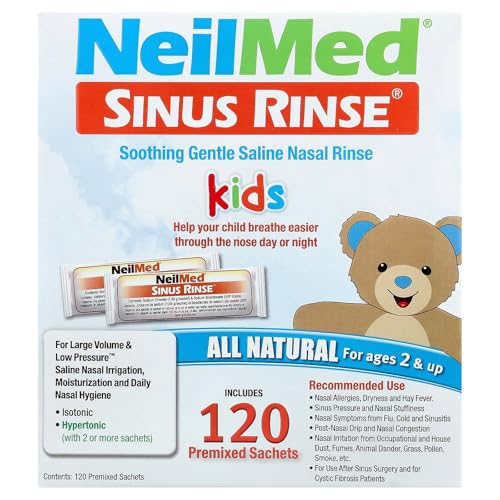 Neil Med Sinus Rinse Pediatric Packets Premixed 120/box