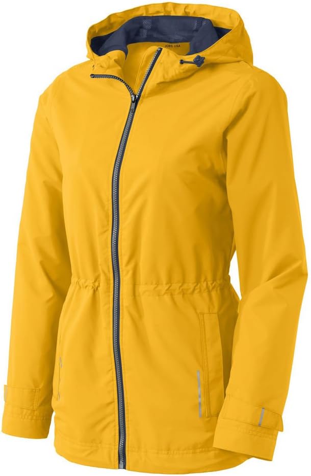 Joe's USA Ladies Classic Rain Jackets in 4 Colors, Sizes: XS-4XL