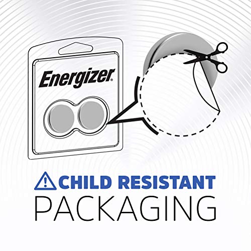 Energizer CR2032 Batteries, 3V Lithium Coin Cell 2032 Watch Battery, (6 Count)
