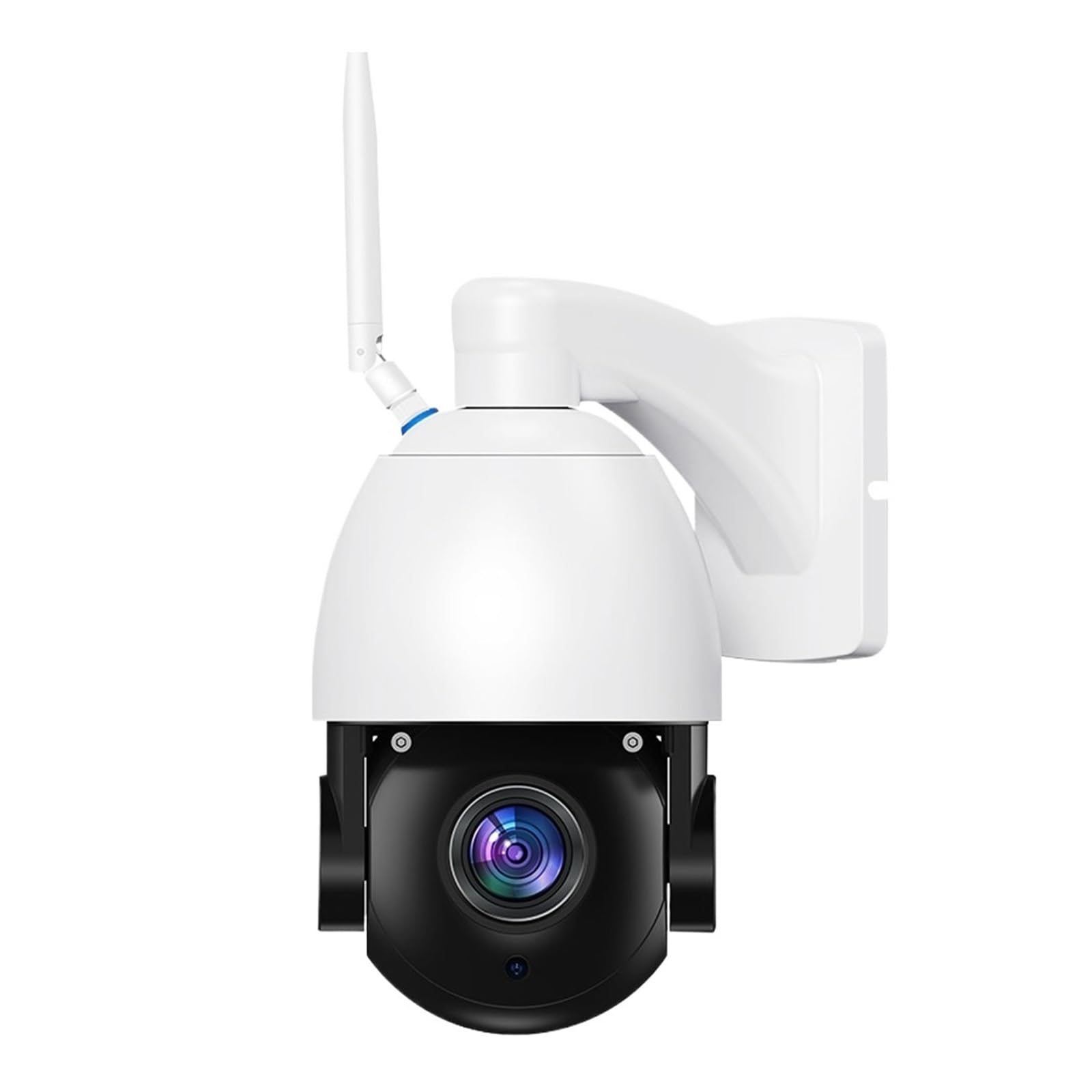 JVDDI 50X Optical Zoom PTZ WIFI POE Camera 8MP 4K HD IP Camera Outdoor AI Human Tracking IR 100m Security Surveillance P2P(8MP Add 32G Card)