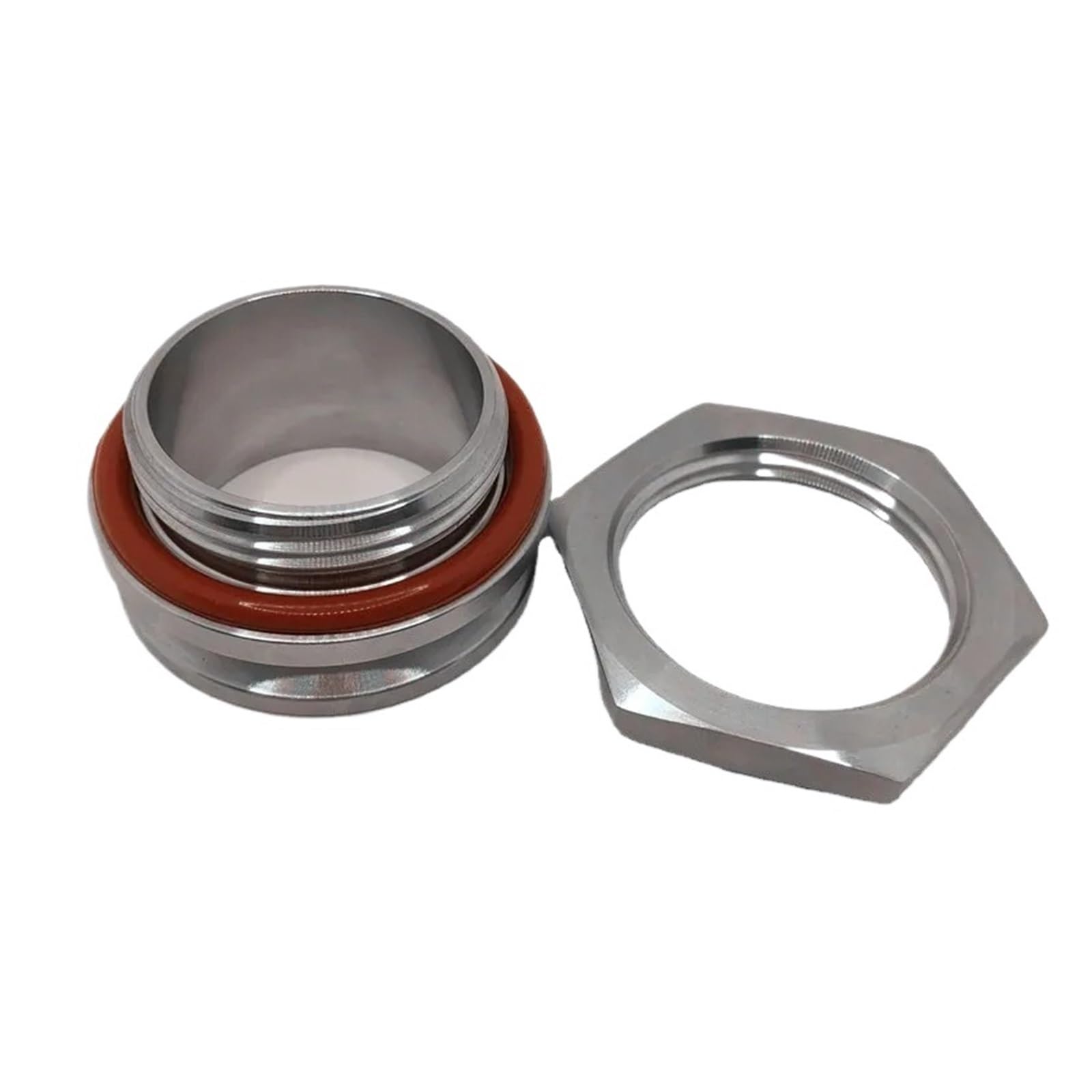 IDGTTLDF Weldless Bulkhead Stainless Steel SS304 1.5" Tri Clamp Kettle Bulkhead bulkhead 35mm Inner Diameter