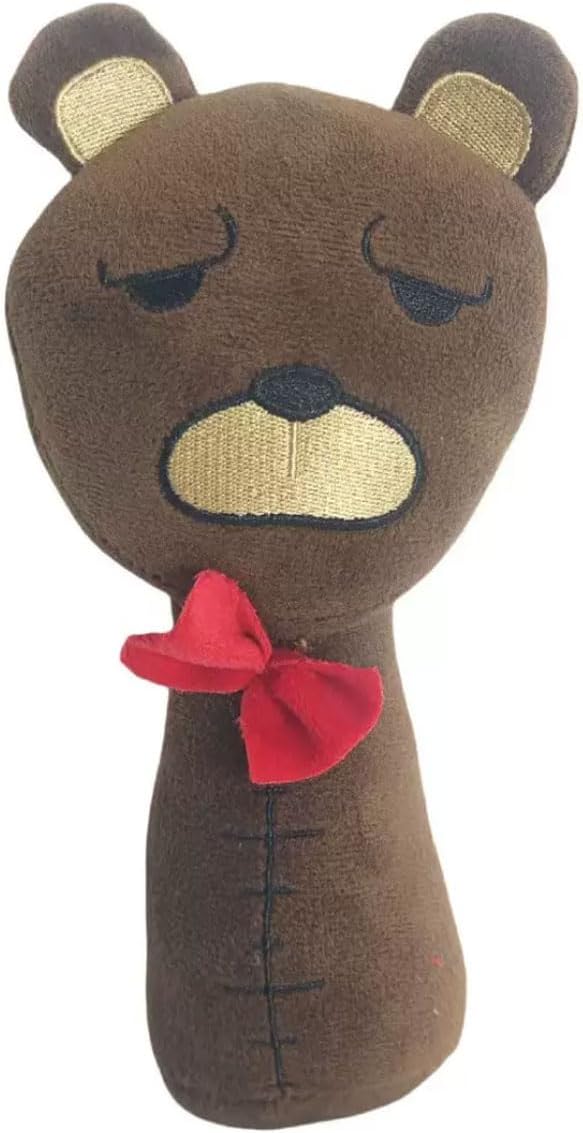 Rhythm Box Plush Toys Horror Games Fans Soft Stuffed Doll Christmas Birthday Gifts for Adult Kids 8inch (8inch Brown Bear)