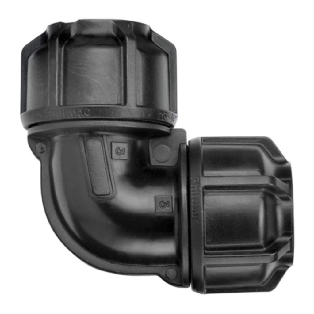 Philmac 32mm (1") Poly Equal Elbow 9544