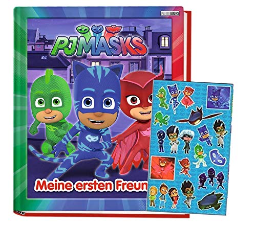Preisvergleich Produktbild PJ Masks: Meine ersten Freunde: Kindergartenfreundebuch + 1 Stickerbogen