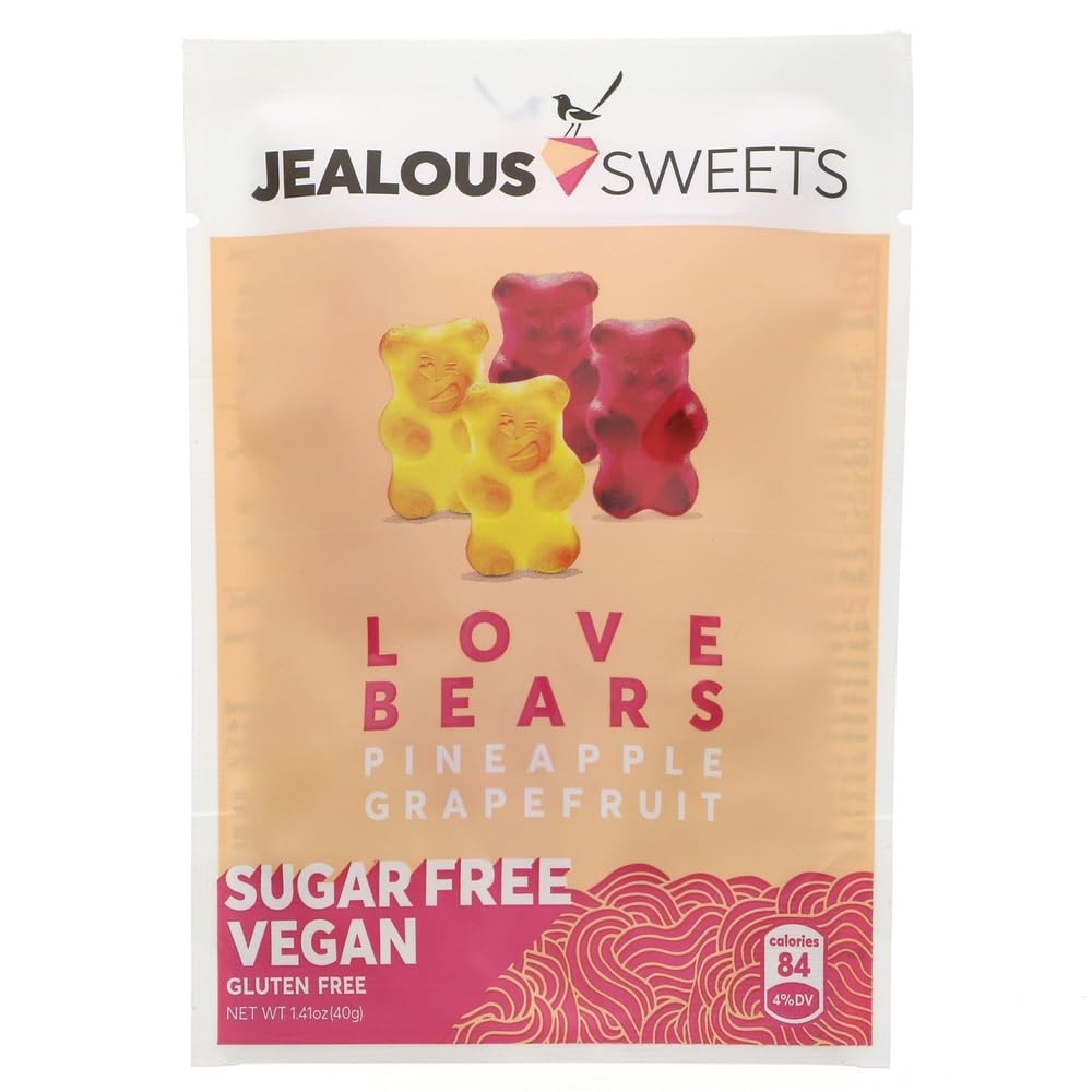 Jealous Sweets Sugar Free Love Bears, 40 g